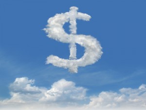 Cloud IT services cost money Image depicting how Cloud IT services cost money